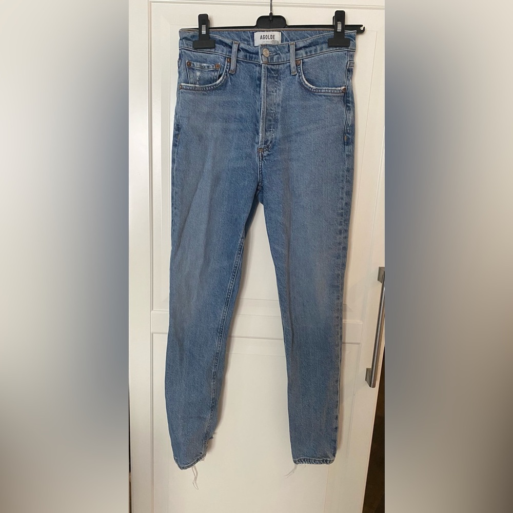 Agolde Skinny Jeans Light Blue Sz 25